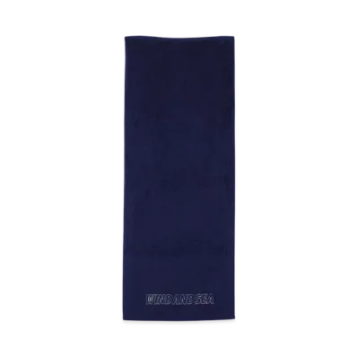 WIND AND SEA Sea Face Towel "Navy"