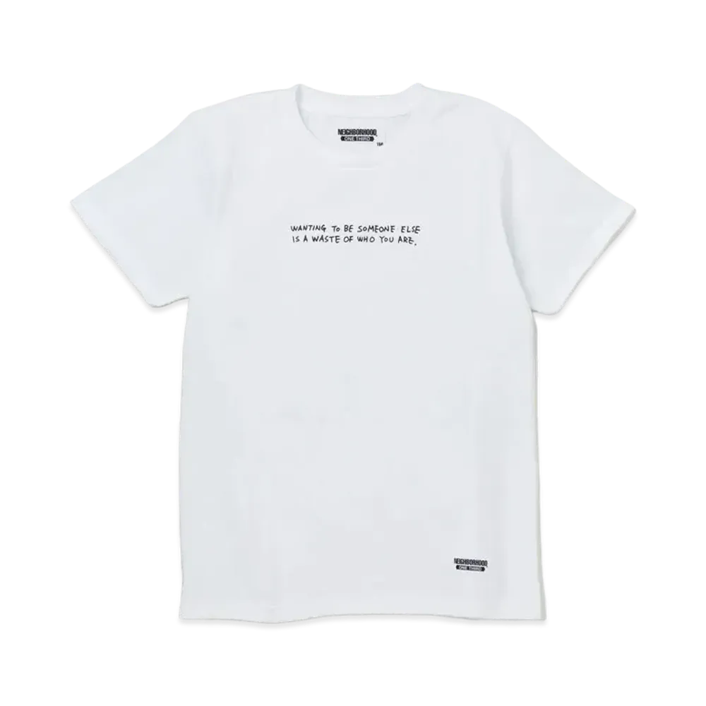 NEIGHBORHOOD OT-11 / C-TEE . SS "White"