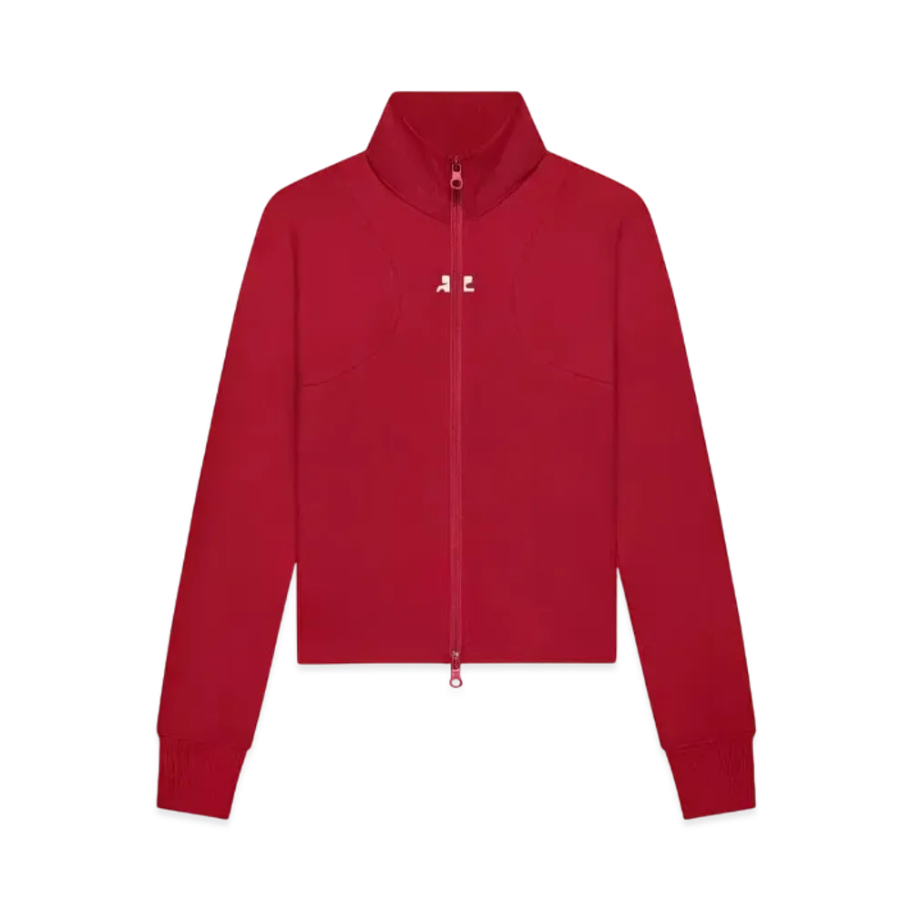 Courreges Scuba Tracksuit Interlock Jacket "Ruby"