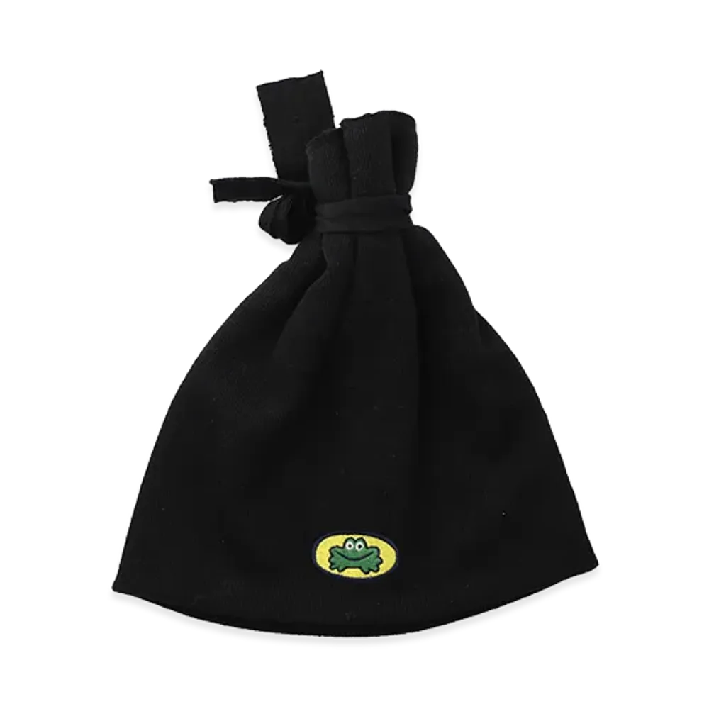 WIND AND SEA x PARAPPA Tie Top Beanie "Black"