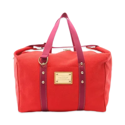 Louis Vuitton Sac Weekend "Rouge"