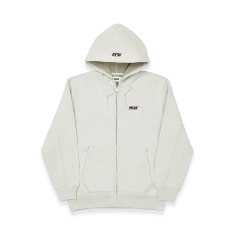 PALACE Ard Quality Zip Hood "Grey Marl"