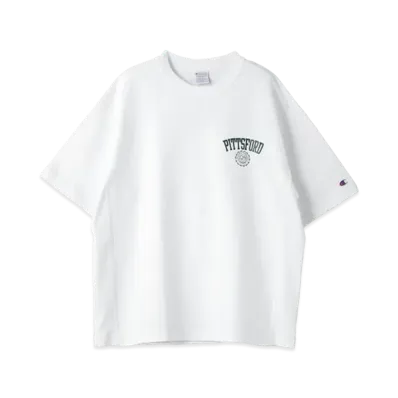 Champion x BEAUTY&YOUTH Reverse Weave Print T-Shirt "White"