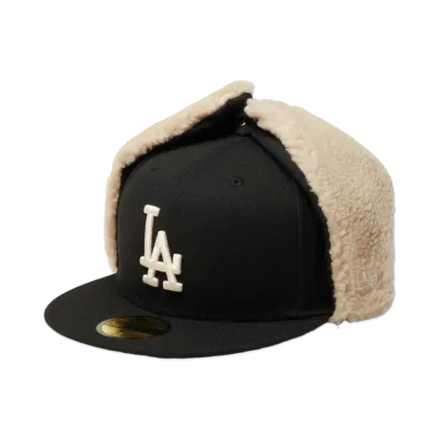 NEW ERA 59Fifty Dog Ear Los Angeles Dodgers "Black"