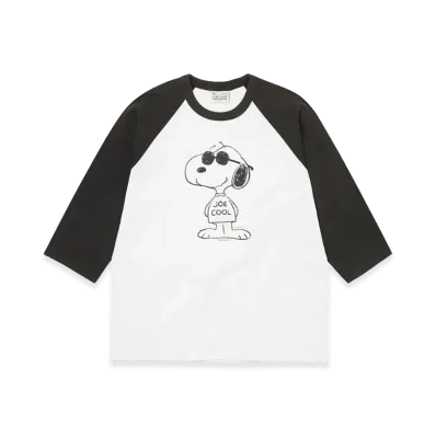 thisisneverthat x PEANUTS Raglan Tee "White"