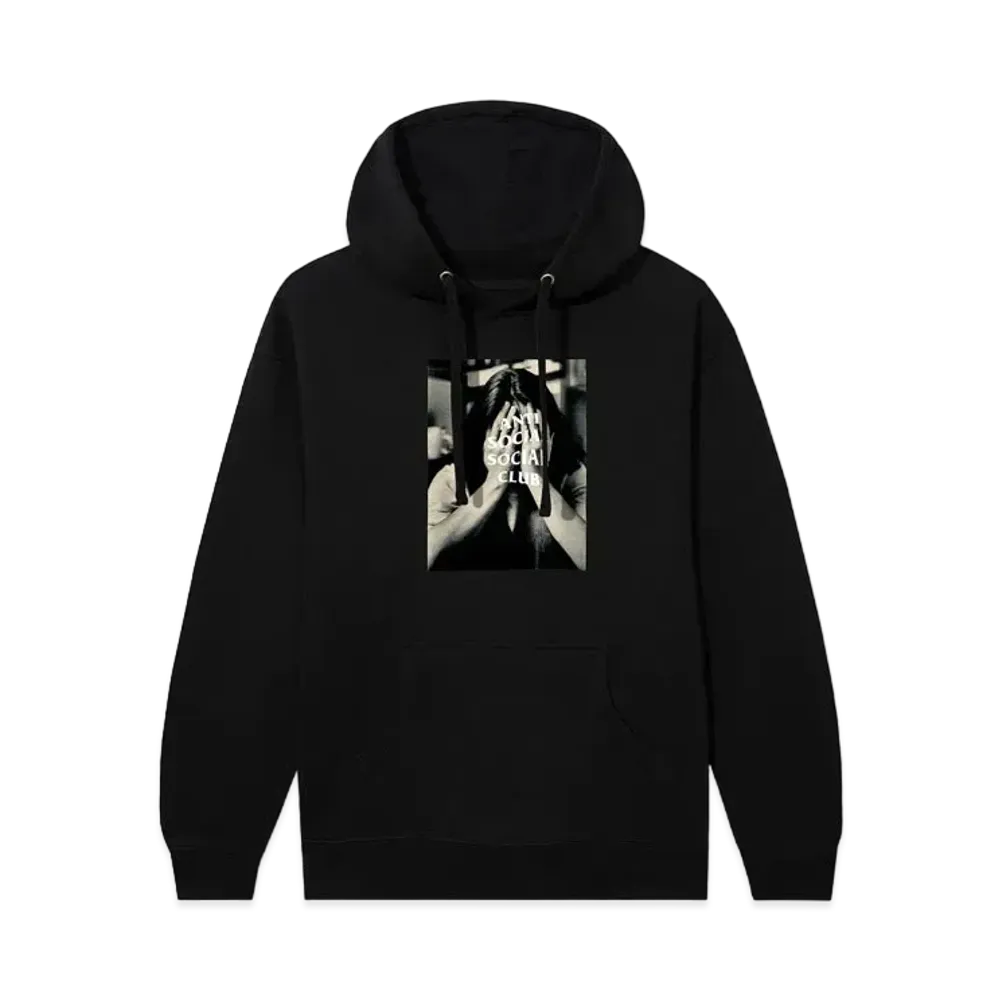 ANTI SOCIAL SOCIAL CLUB Sick of Waiting Hoodie "Black"