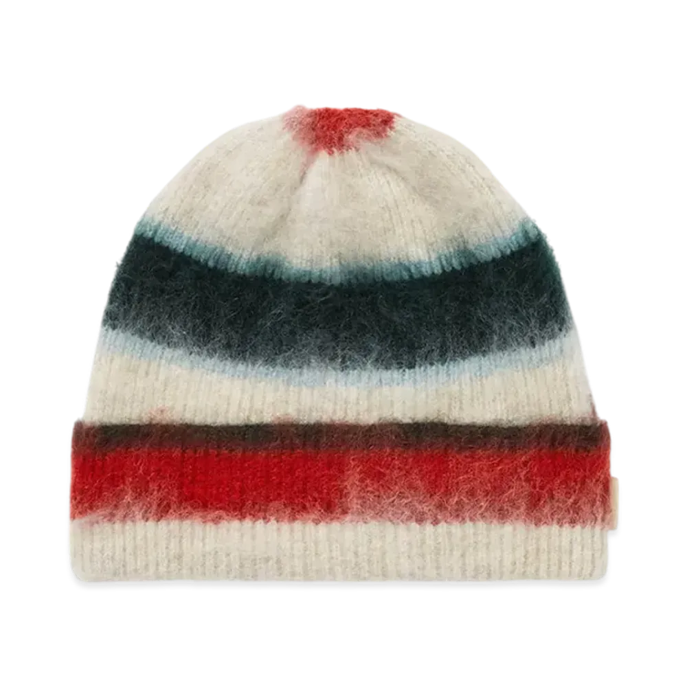 thisisneverthat Striped Mohair Beanie "Ivory"