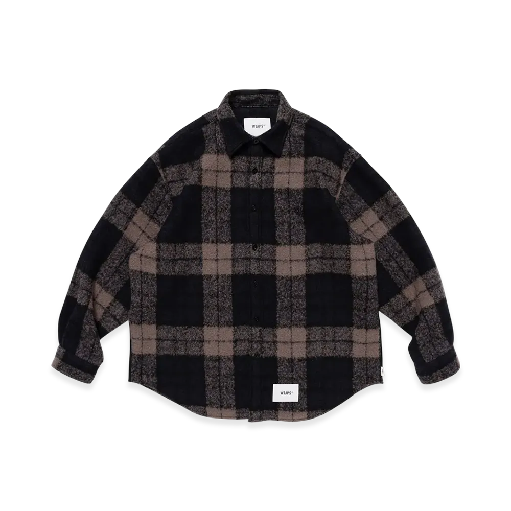 WTAPS TXT 02 / LS / WONY. Tweed. Textile. OF "Greige"