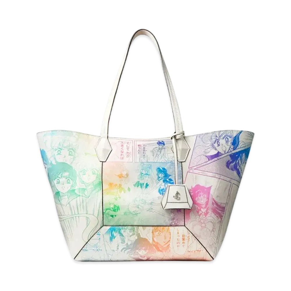 Jimmy Choo x Pretty Guardian Sailor Moon Sailor Guardians Diamond Tote/M (Includes 2 Packs of Collector Cards)