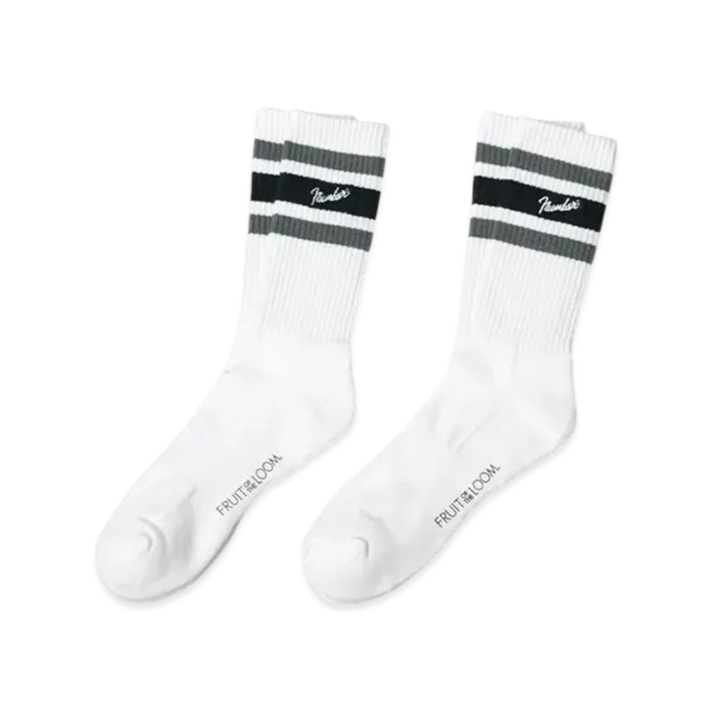 FRUIT OF THE LOOM x NUMBER (N)INE 2 Pack Socks "White"