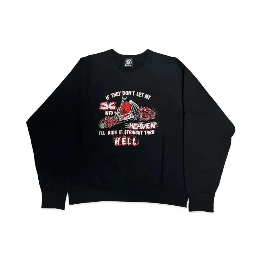 SubCulture Devil Crew Neck Sweat "Black"