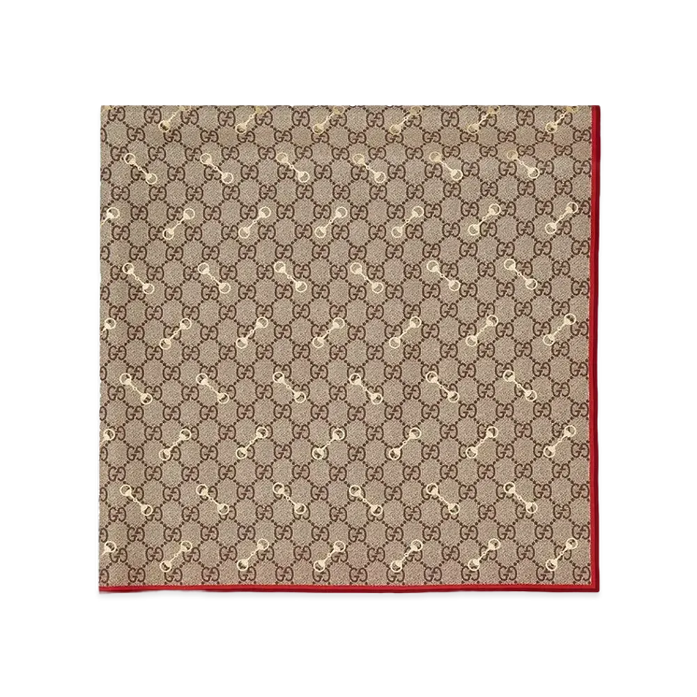 GUCCI Women's Cruise Scarfs "Red"