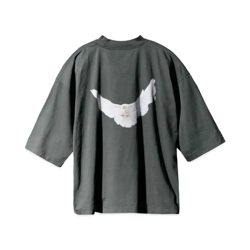 YEEZY GAP Dove 3/4 Sleeve Tee "Dark Green"