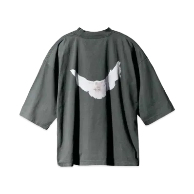 YEEZY GAP Dove 3/4 Sleeve Tee "Dark Green"