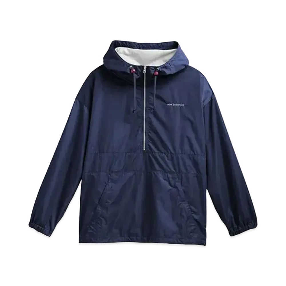 AURALEE x New Balance x TDS Halfzip Nylon Jacket "Navy"