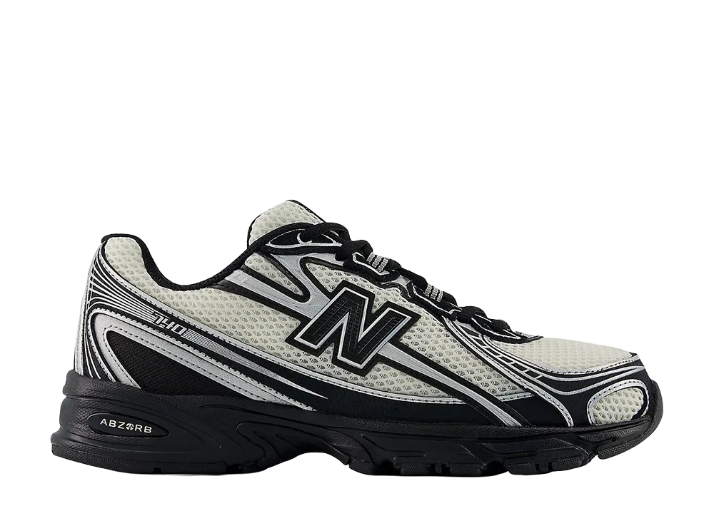 New Balance 740 "Black/Angora/Silver Metallic"