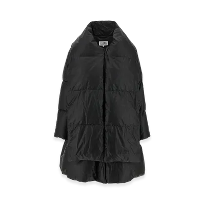 MM6 Maison Margiela Women's Scarf Down Jacket "Black"