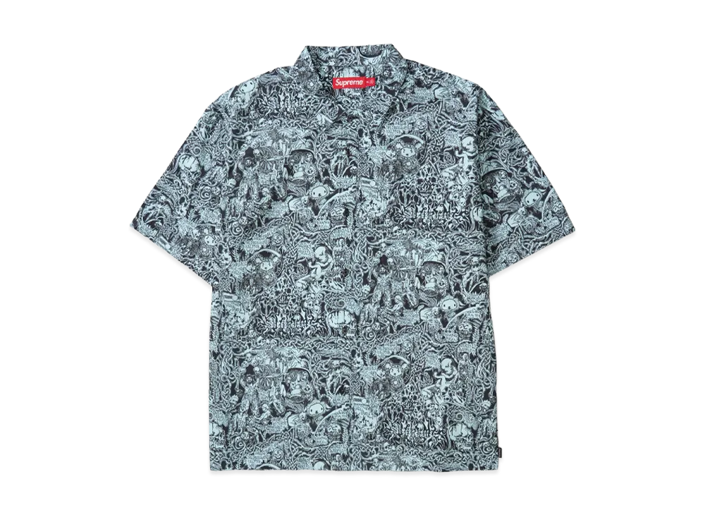Supreme Wombat S/S Shirt "Blue"