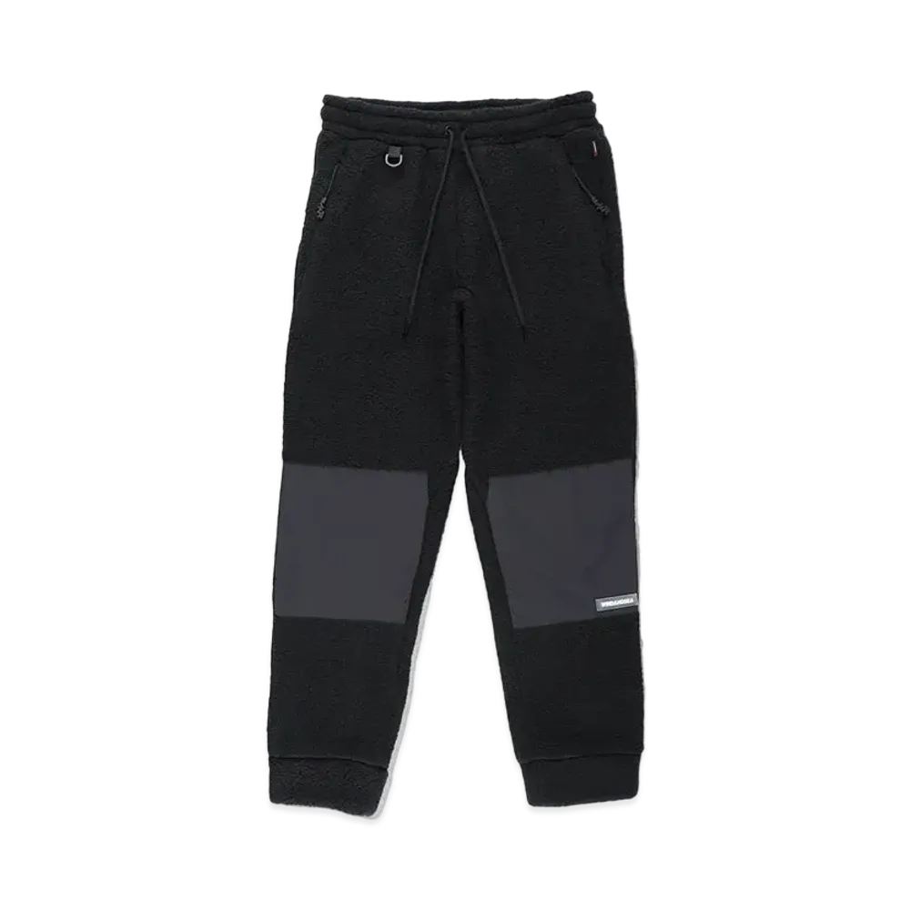 WIND AND SEA Polartec Boa Fleece Switched Pants "Black"
