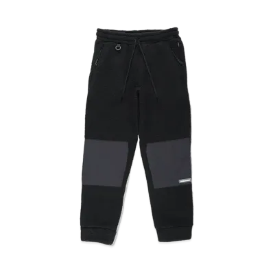 WIND AND SEA Polartec Boa Fleece Switched Pants "Black"