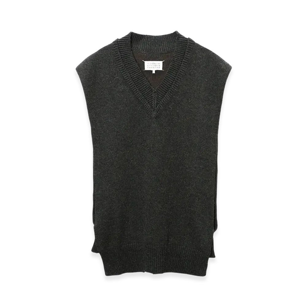 Maison Margiela Knit Vest "Dark Green"