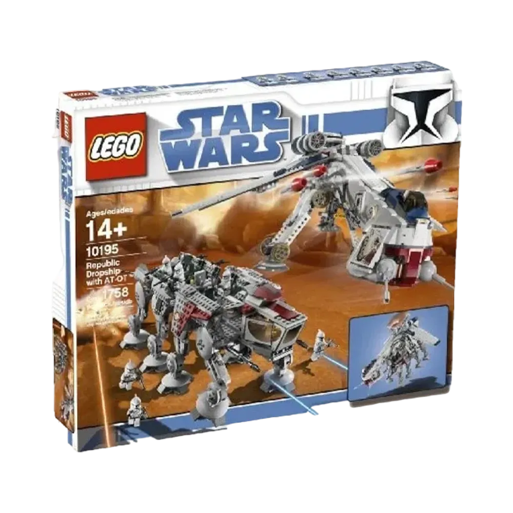 LEGO STAR WARS "Republic Dropship with AT-OT Walker" [10195]