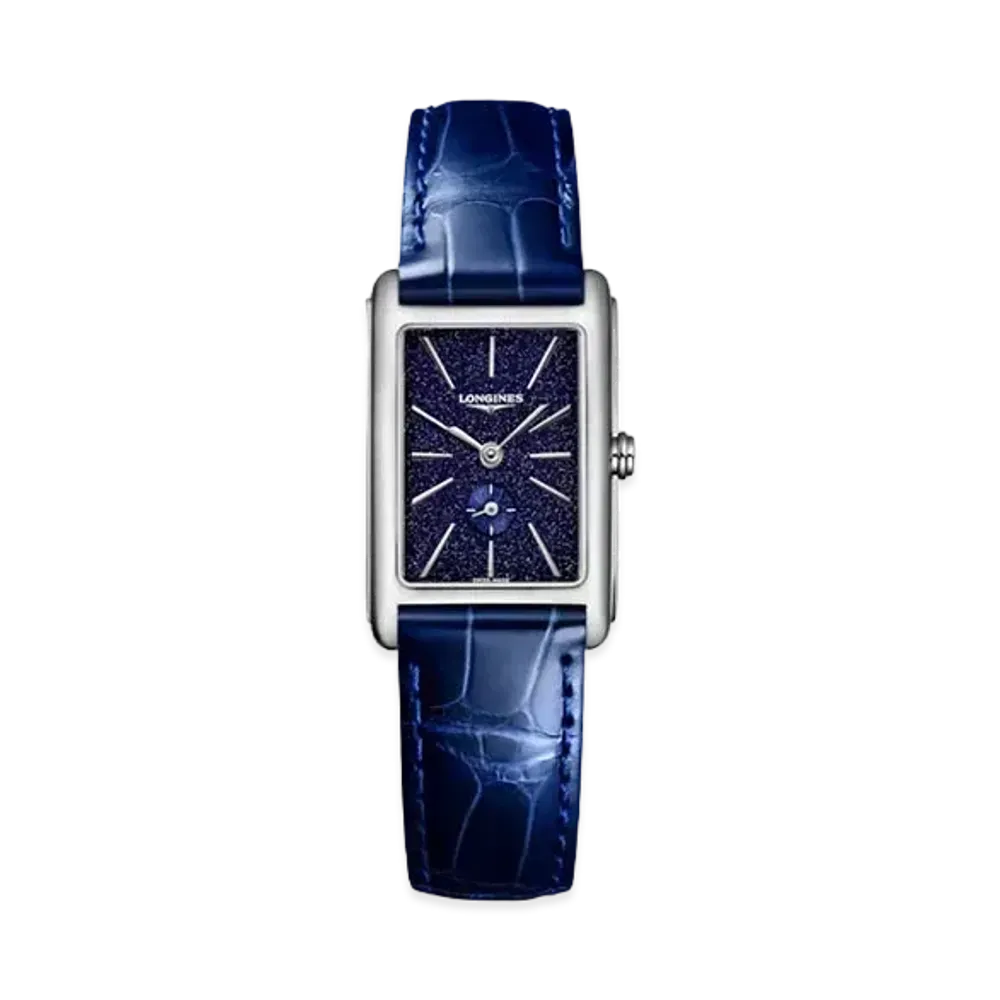 Longines Dolcevita 20.80 x 32.00 mm "Blue/Stainless Steel/Blue" L5.255.4.93.2