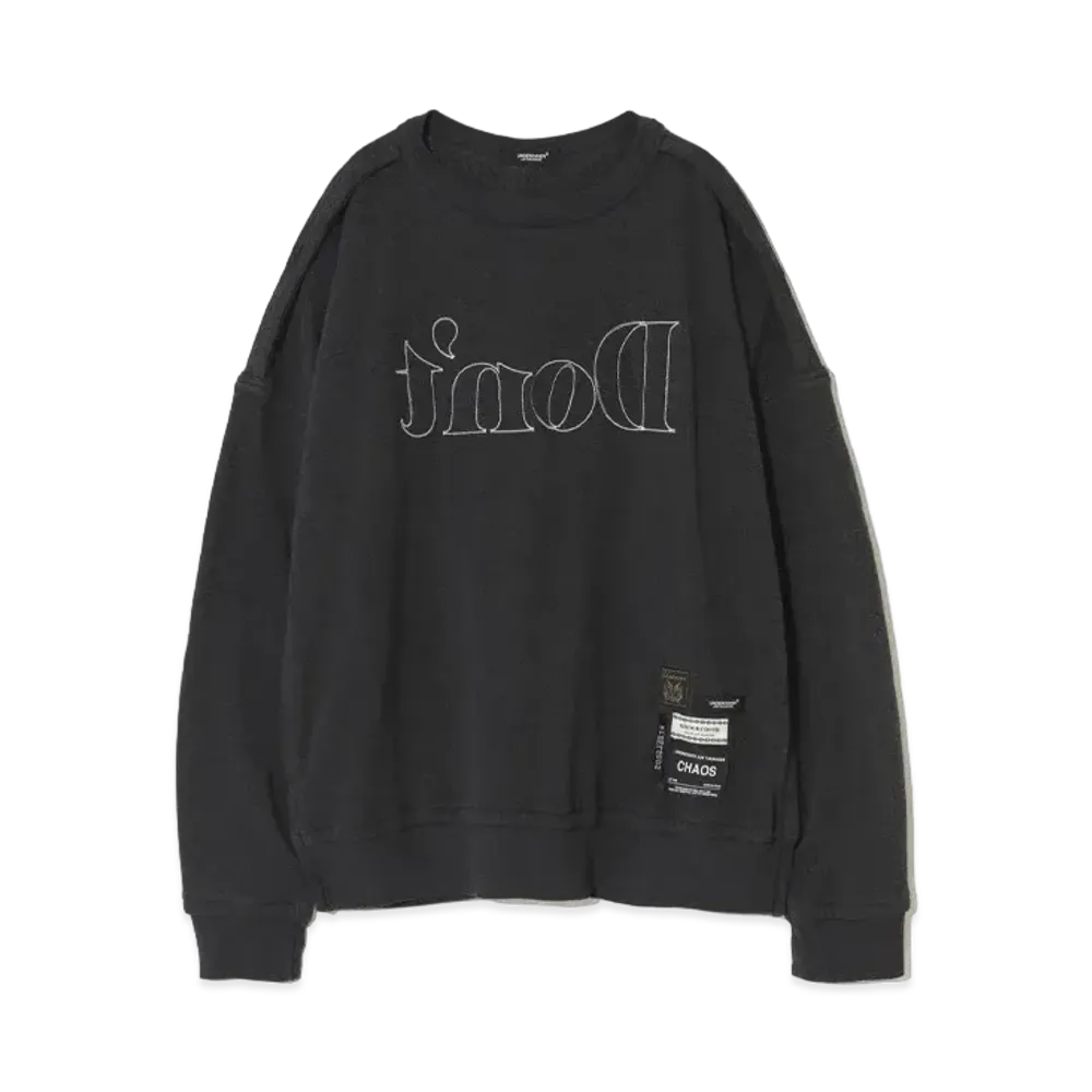 UNDERCOVER Cotton x Polyester Pullover "T.Charcoal"