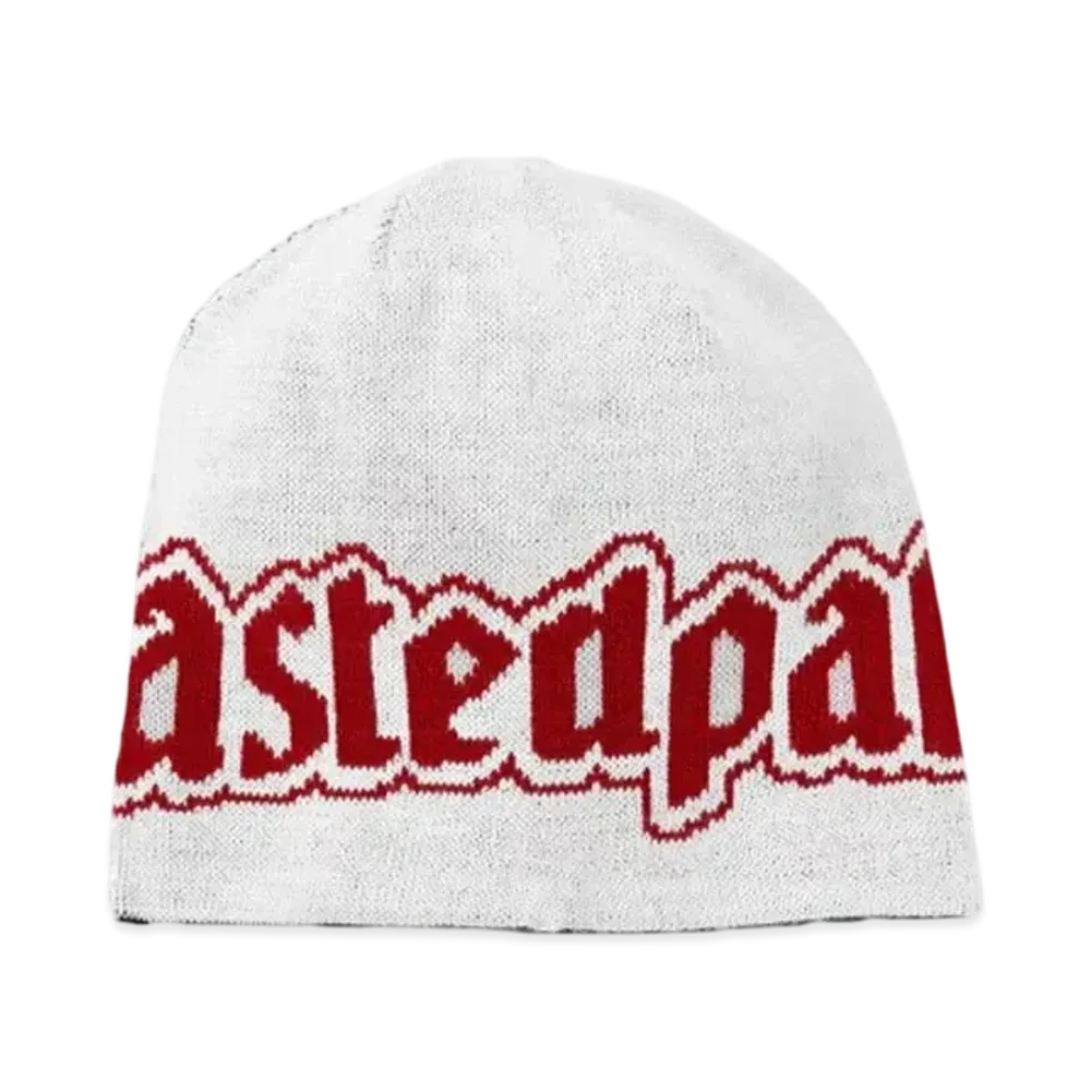 WASTED PARIS United Reverse Brow Beanie "White"