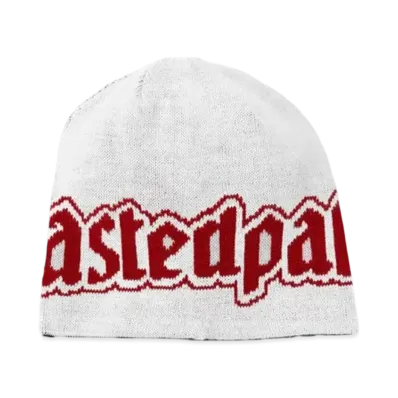 WASTED PARIS United Reverse Brow Beanie "White"