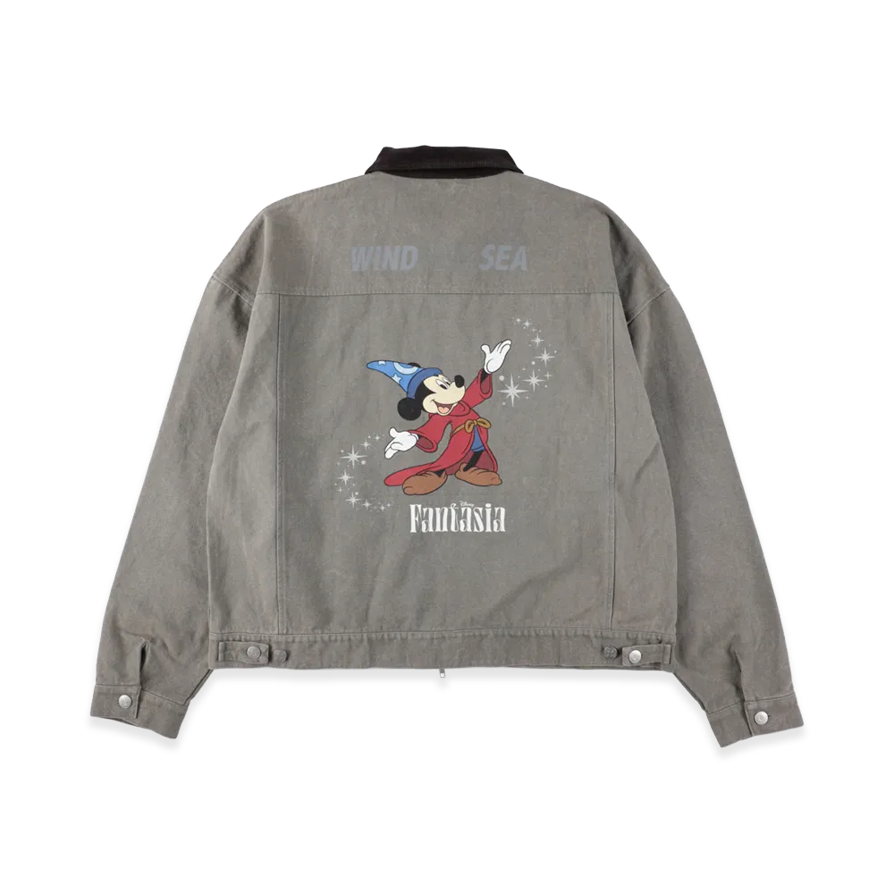 WIND AND SEA x Smoothy Fantasia Duck Jacket "Gray"
