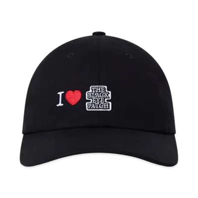 BlackEyePatch I Love BEP Small OG Cap "Black"
