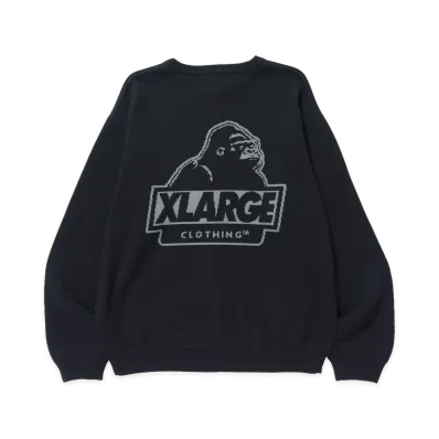 XLARGE OG Crewneck Sweater "Black"