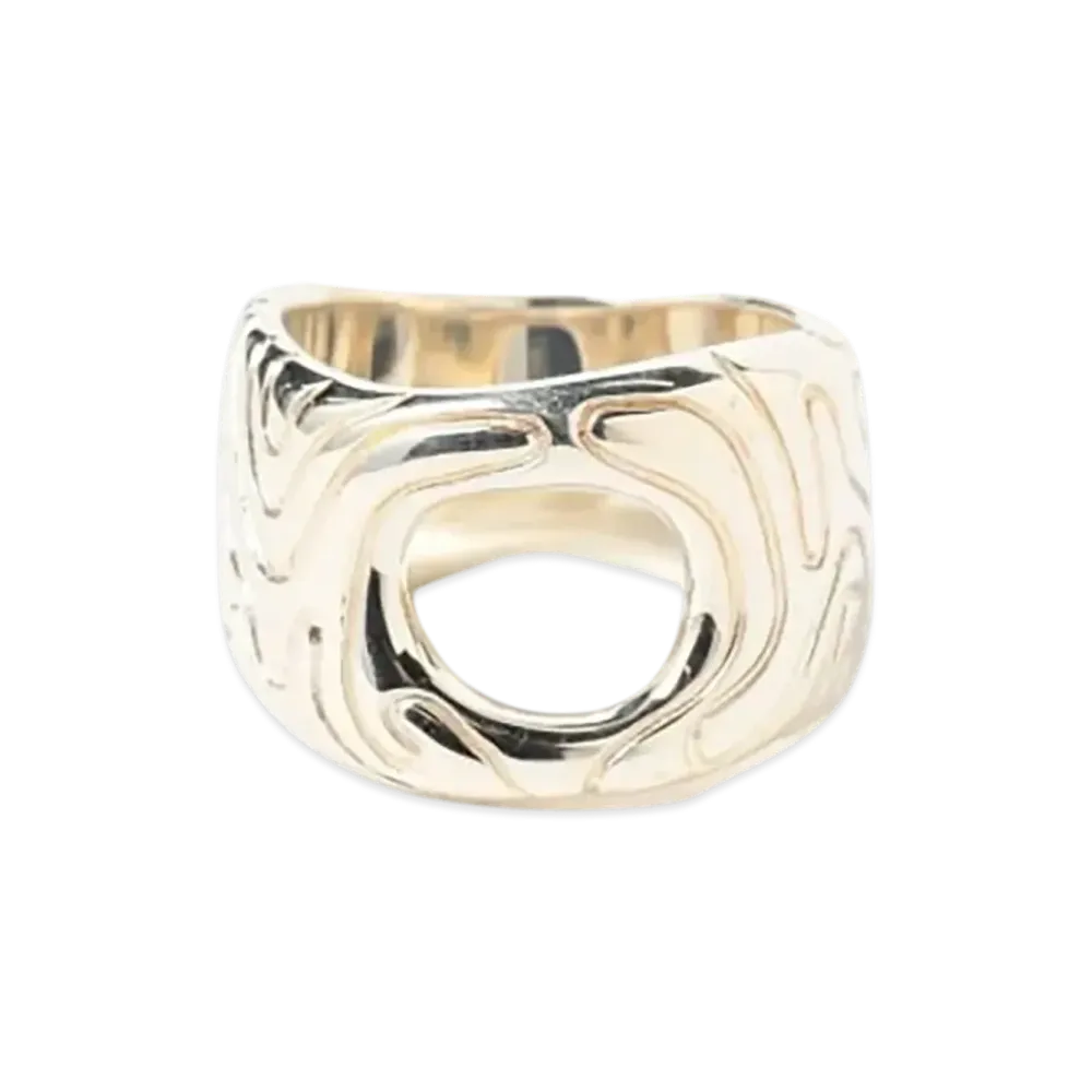 BEAMS FUTURE ARCHIVE x Octi Globe Ring "Silver"