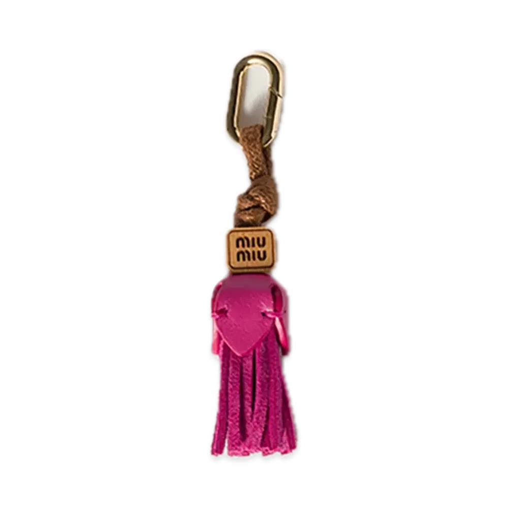 MIU MIU Leather Micro Trick "Fuchsia Pink"