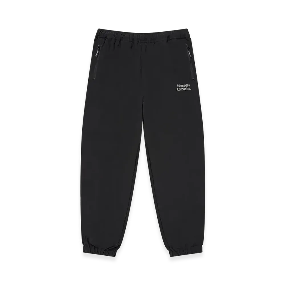 Mercedes Anchor inc. Nylon Track Pants "Black"