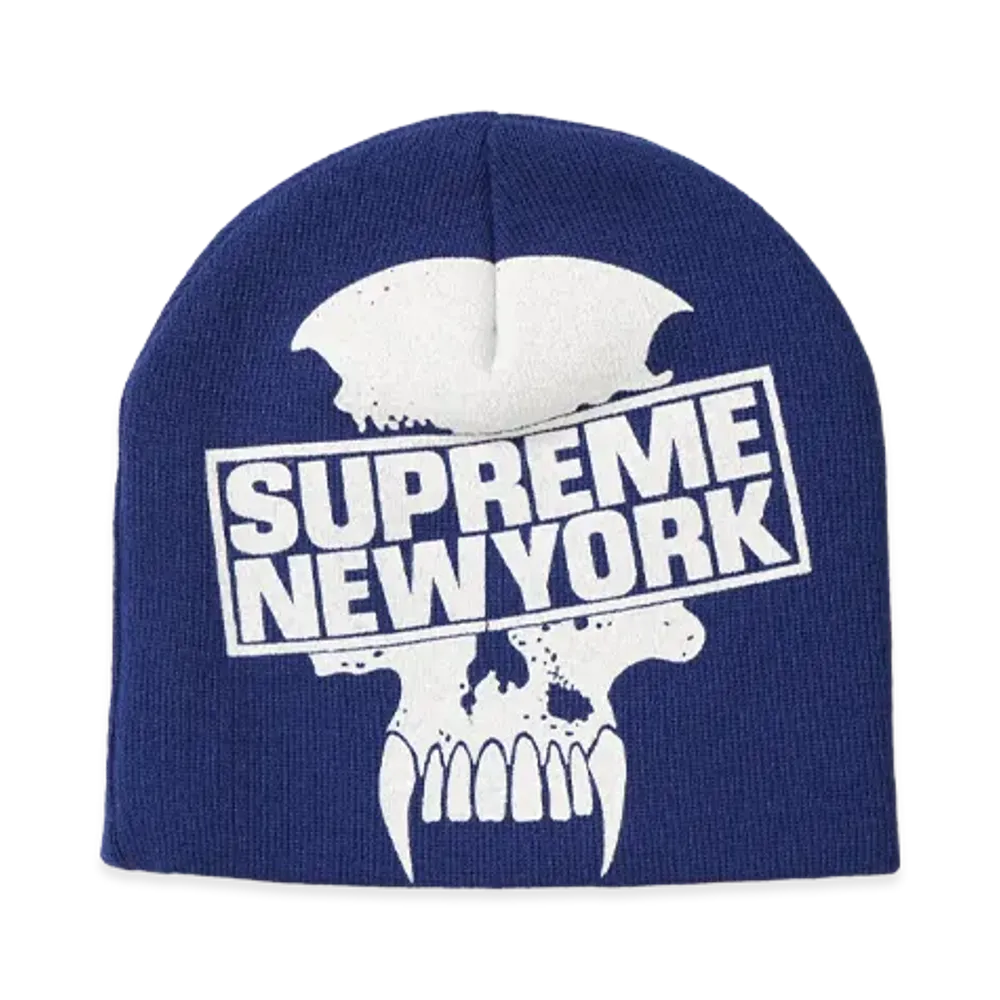 Supreme x BOUNTY HUNTER Beanie "Royal"