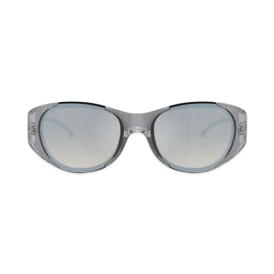 Diesel 0Dl3003 Iconic Oval Sunglasses "Light Gray"