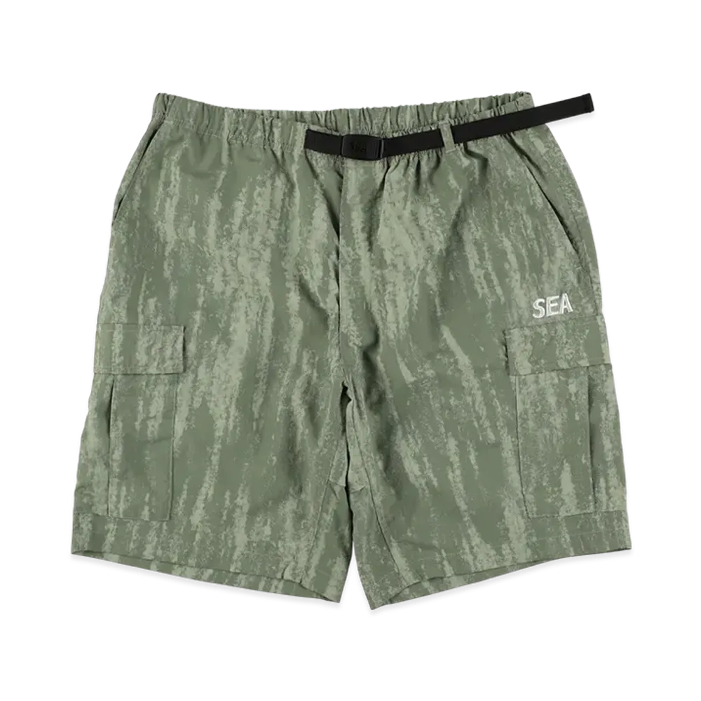 WIND AND SEA ESS Cargo Shorts "Sage/Green"