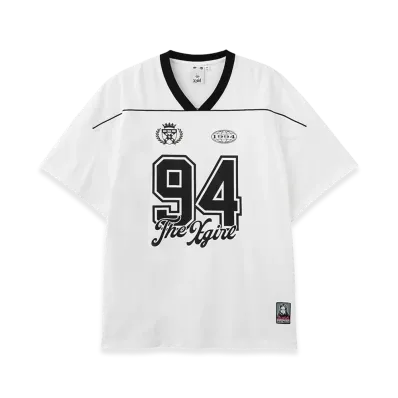X-Girl Women's Face Label Number Big Tee Dress "White"