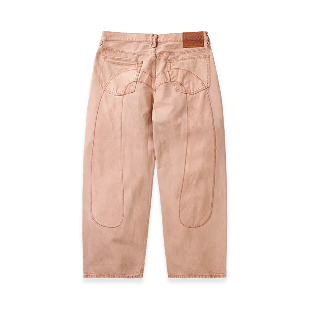 PALACE x EVISU P90 Baggy Jean "Pink Wash"