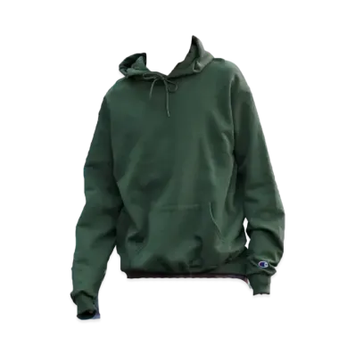 Champion Oversized Pullover Hoodie "Dark Green"