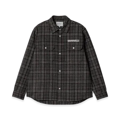 Carhartt WIP L/S Runaway Millett Shirt "Millett Check Black Wax"