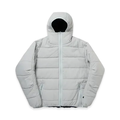 DAIWA PIER39 Tech Reversible Climbers Puff Jacket "Silver x Black"