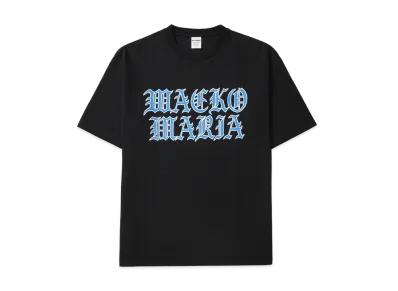 WACKO MARIA Washed Heavy Weight T-Shirt "Black"