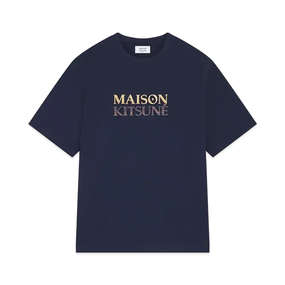 Maison Kitsune Gradation Oversize T-shirt "Navy"