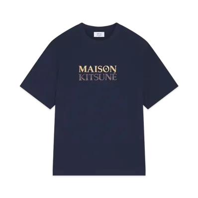 Maison Kitsune Gradation Oversize T-shirt "Navy"