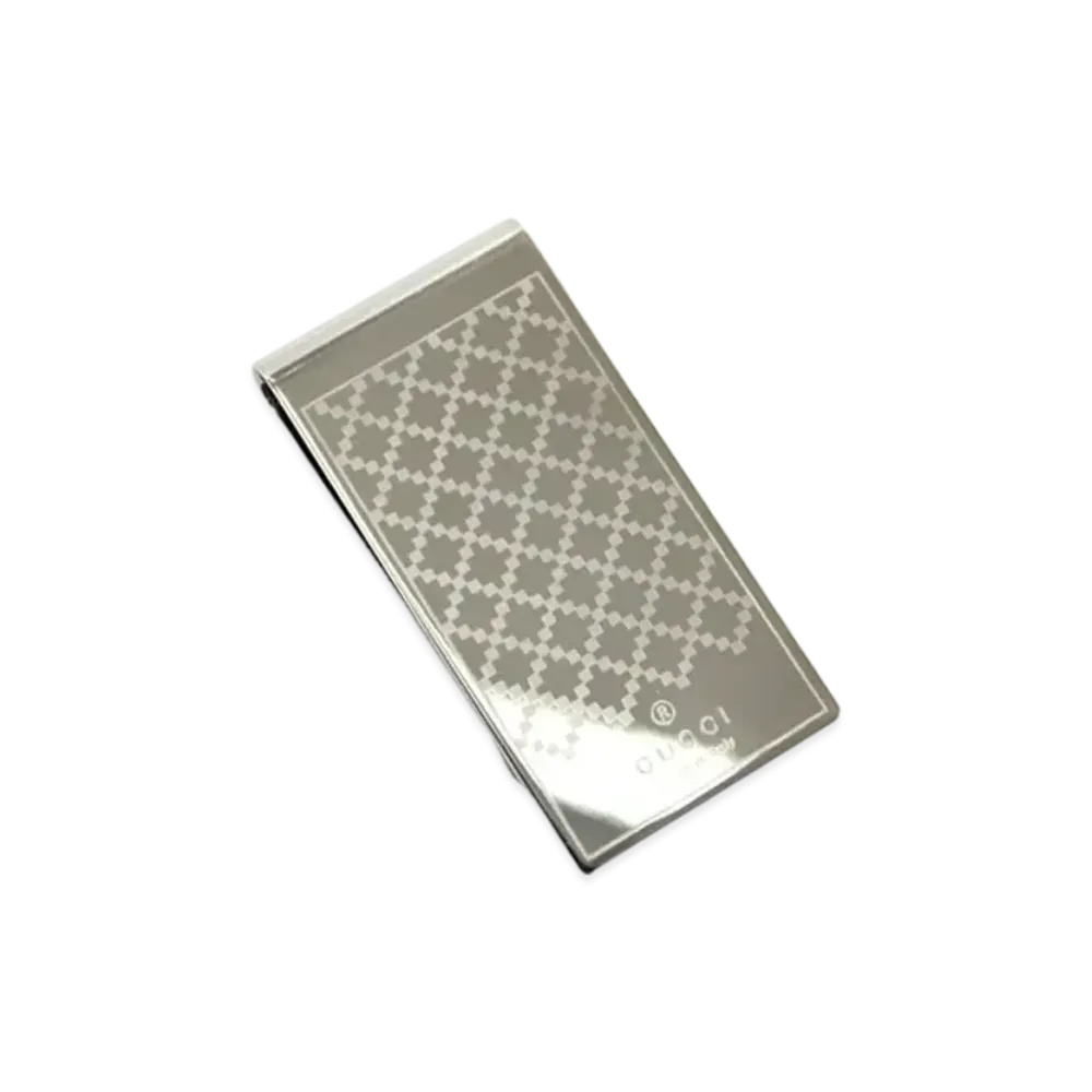 GUCCI Money Clip Diamante Silver925 "Silver"