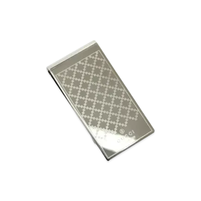 GUCCI Money Clip Diamante Silver925 "Silver"