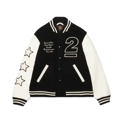 HUMAN MADE UNDERCOVER LAST ORGY2 VARSITY JACKET "Black"